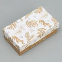 Набор новогодних подарочных коробок 15 в 1 &laquo;С Новым годом!&raquo;, 12&times;7&times;4 см - 46.5&times;30&times;17.5 см