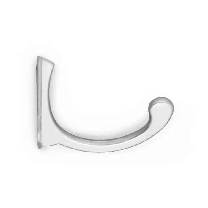 Крючок мебельный ТУНДРА TKO026, однорожковый, хром, 20 шт. Крючок мебельный ТУНДРА TKO026, однорожковый, хром, 20 шт.