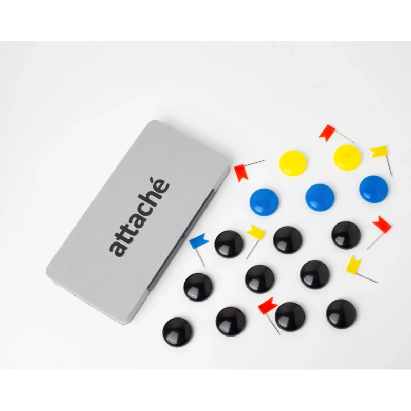 Магнитный держатель для досок Attache LOFT HDF черн.30мм,10шт/уп