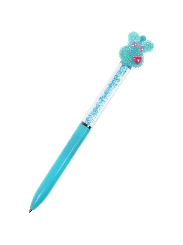 Ручка-прикол «Зайчик блеск», шариковая, поворотная, МИКС Ручка-прикол «Зайчик блеск», шариковая, поворотная, МИКС