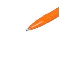 Ручка шариковая Berlingo Tribase Orange, стержень синий 0.7, корпус оранжевый