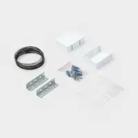 Карниз струнный, двухрядный, 10 м (ряд 5 м), пластиковый крючок