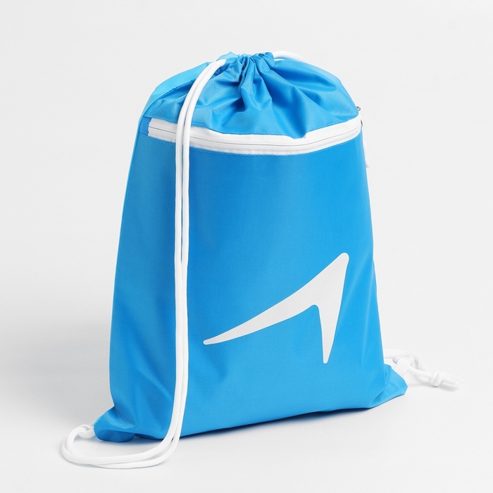 Сумка для мокрых вещей, 42*32 см, цвет голубой Сумка для мокрых вещей, 42*32 см, цвет голубой