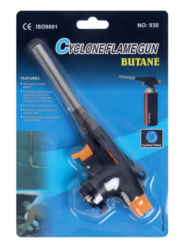 Горелка газовая maclay 8813, с пьезоподжигом