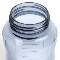Бутылка для воды SPORT, 800 мл, 23&times;7.6&times;4.8 см, серая