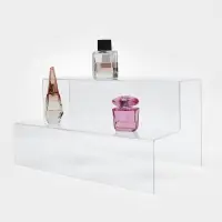 Подставка горка 2 ступеньки, 40&times;21&times;20 см, оргстекло 3 мм