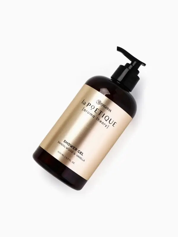 Гель для душа парфюмированный, аромат сандал и ваниль, 500 мл, laPOETIQUE