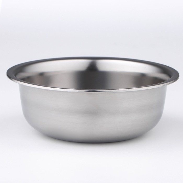 Миска из нержавеющей стали «Мэйли», 1,3 л, 19×7 см Миска из нержавеющей стали «Мэйли», 1,3 л, 19×7 см