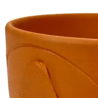 Горшок цветочный с поддоном 2,5 л, d18/h16 см терракот керамика, "Голландия" (М)