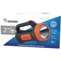Фонарь светодиодный аккум. КОСМОС KOCAccu9103W 3Вт,2 реж