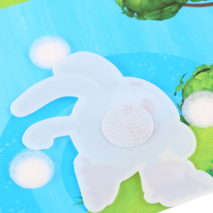 Игра развивающая на липучках Игра развивающая на липучках "Изучаем цвета", Смешарики