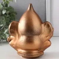 Фигурка гипс &laquo;Ганеша&raquo;, 14.5&times;13.5&times;9 см, бронза
