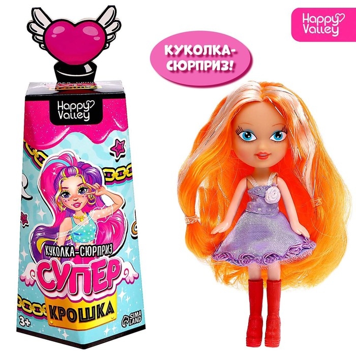 Кукла-сюрприз «Суперкрошка», МИКС Кукла-сюрприз «Суперкрошка», МИКС