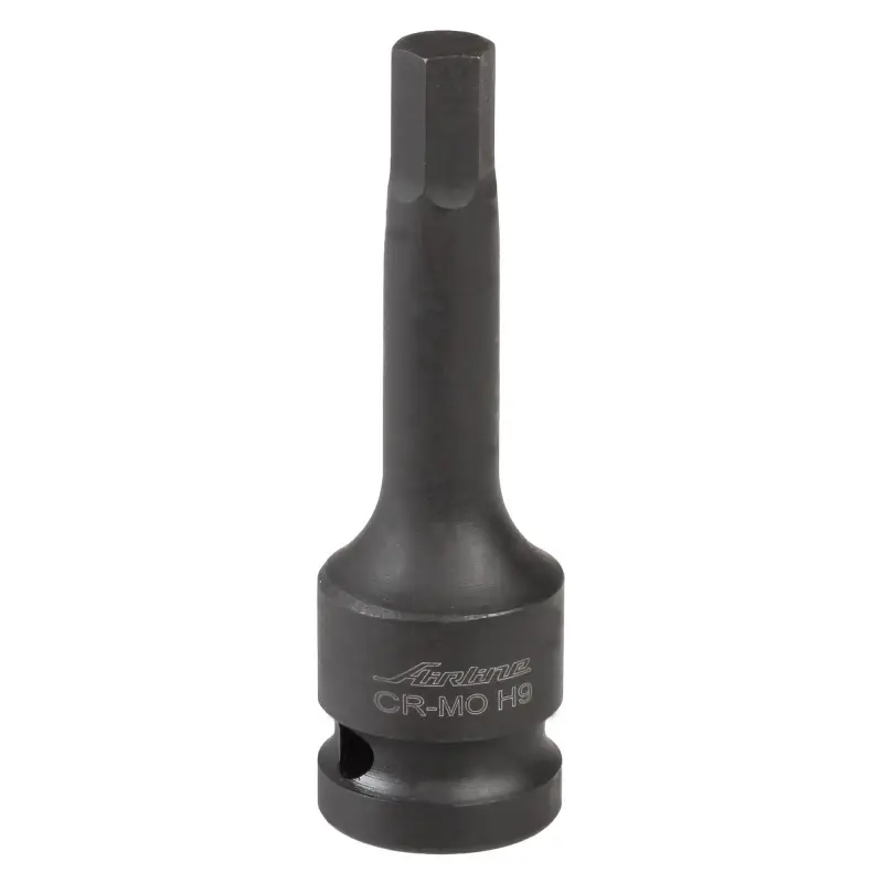 Головка ударная торцевая 1/2"DR внешний шестигранник H9, L=78мм