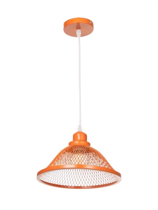 Светильник Robert 1х40Вт Е27 пр-1м апельсин 24х24х14см Светильник Robert 1х40Вт Е27 пр-1м апельсин 24х24х14см