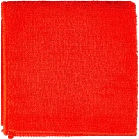 Салфетка хозяйственная из микрофибры универс 280г/м2 30х30см красн
