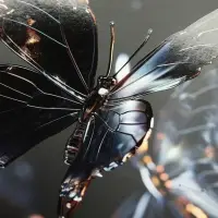 Тетрадь 48 листов в клетку, ErichKrause Glass Butterflies, 60 г/м&sup2;, МИКС