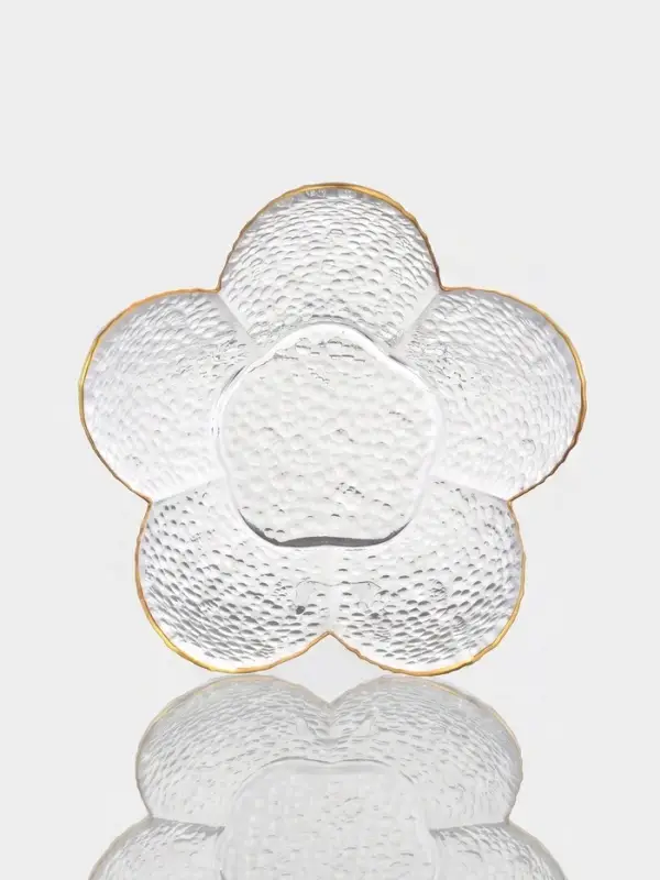 Салатник фигурный &laquo;Цветок&raquo;, 280 мл, 16&times;7.7 см, стекло