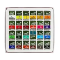 Акварель художественная в кюветах &laquo;Гамма. Студия&raquo;, 24 цвета &times; 2.5 мл