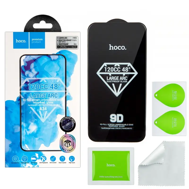 Защитное стекло для iPhone 14 Pro Dustproof A34 HOCO