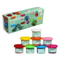Тесто для лепки ErichKrause Baby, 8 цветов по 35 г, с алоэ вера