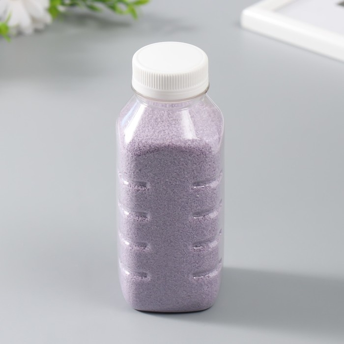 Песок цветной в бутылках Песок цветной в бутылках "Сиреневый" 500 гр