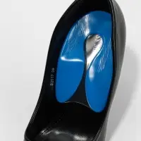 Подпяточники для обуви, на клеевой основе, L р-р, пара, синие