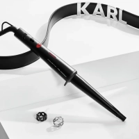 Конусная плойка для волос Karl Lagerfeld CF324LF0, черная