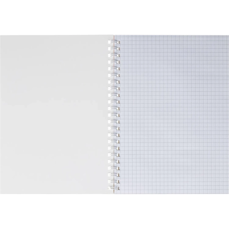 Бизнес-тетрадь Flakes pink обложка УФ лак, спираль, А5, 48л, клетка