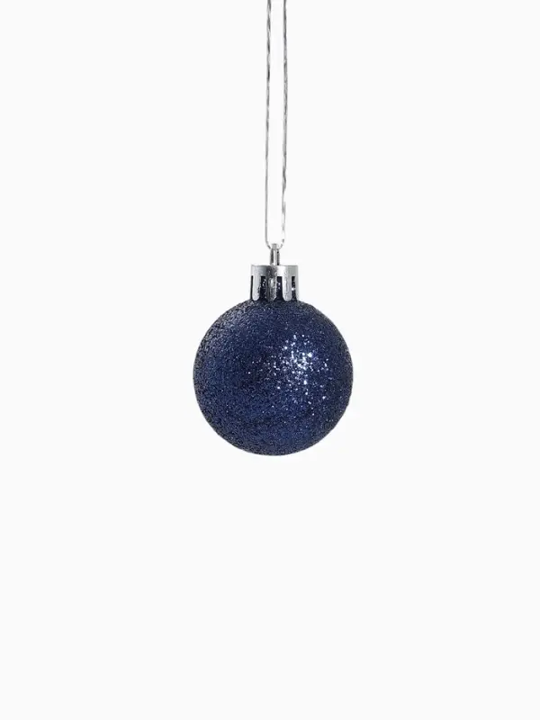 Ёлочные игрушки набор 23 шт. &laquo;Праздничный хоровод&raquo; 4 см, синий