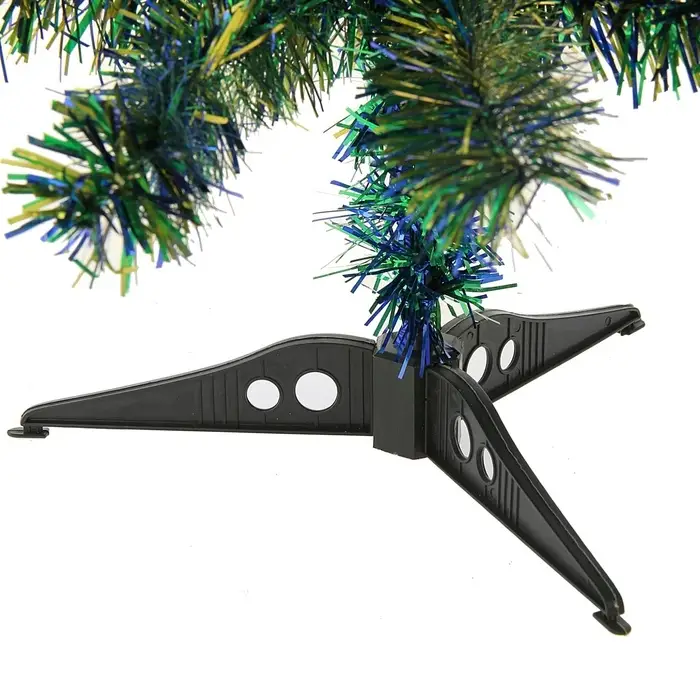 Искусственная ёлка цветная &laquo;Зимнее волшебство. Радуга&raquo; синий, 90 см, d нижнего яруса 40 см, d иголок 6 см, 90 ПВХ веток отгибаются