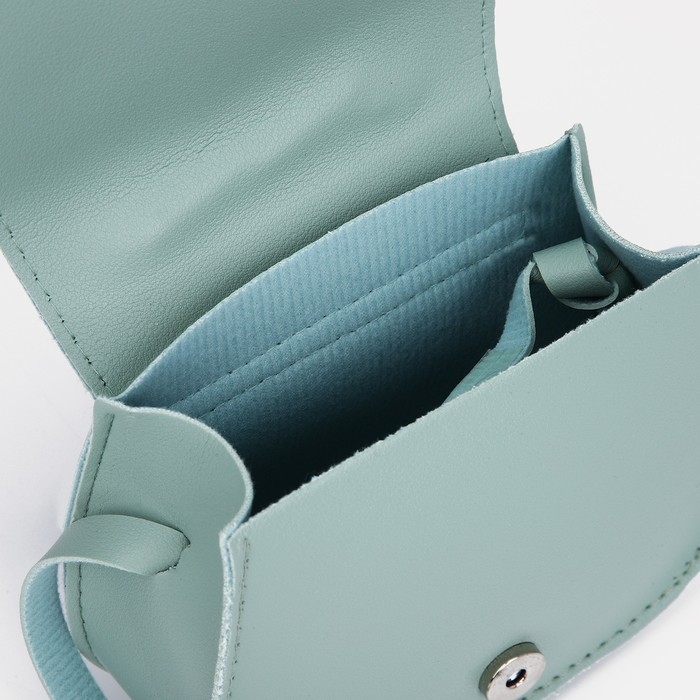 Сумка детская для девочки на магните, цвет светло-бирюзовый Сумка детская для девочки на магните, цвет светло-бирюзовый