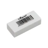 Набор ластиков 12 штук, прямоугольные, белые, синтетические, 31&times;13&times;9 мм