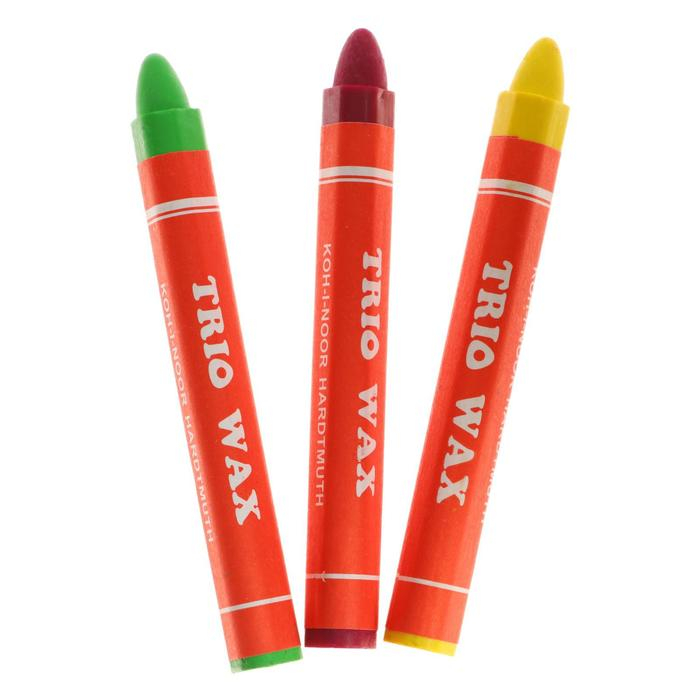 Мелки восковые 24 цвета TRIO Мелки восковые 24 цвета TRIO