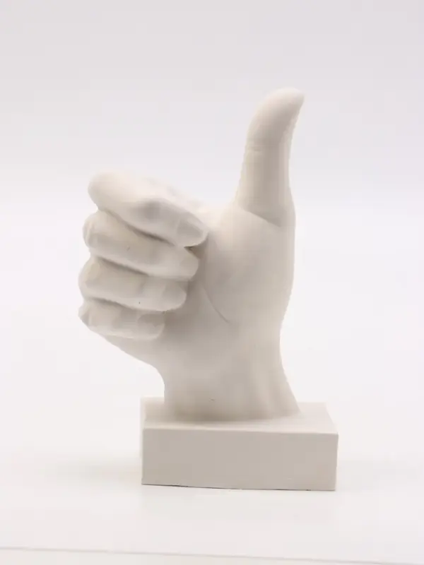 Фигурка декоративная &laquo;Всё хорошо&raquo;, 15&times;10&times;6 см, белая