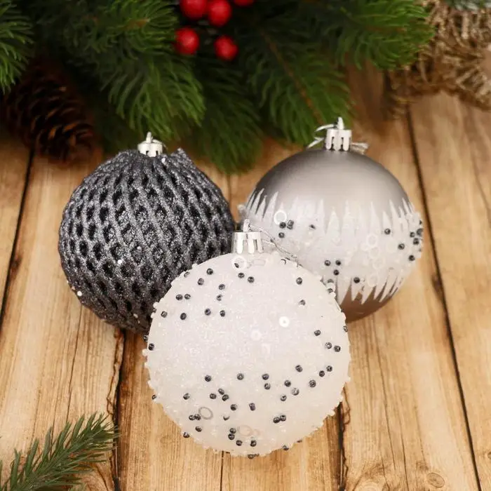 Ёлочные игрушки &laquo;Металлик&raquo;, шары новогодние, d=8 см, набор 9 шт., россыпь, МИКС