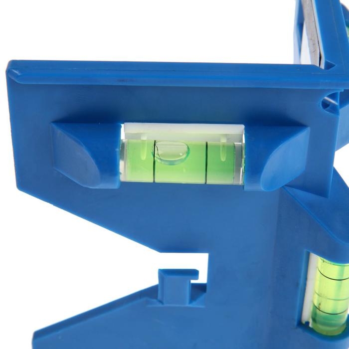 Уровень угловой магнитный ТУНДРА, 3 глазка Уровень угловой магнитный ТУНДРА, 3 глазка