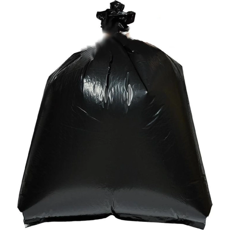 Мешки для мусора ПВД 480л 65мкм 5шт/рул черные 130х170см Luscan_СПБ
