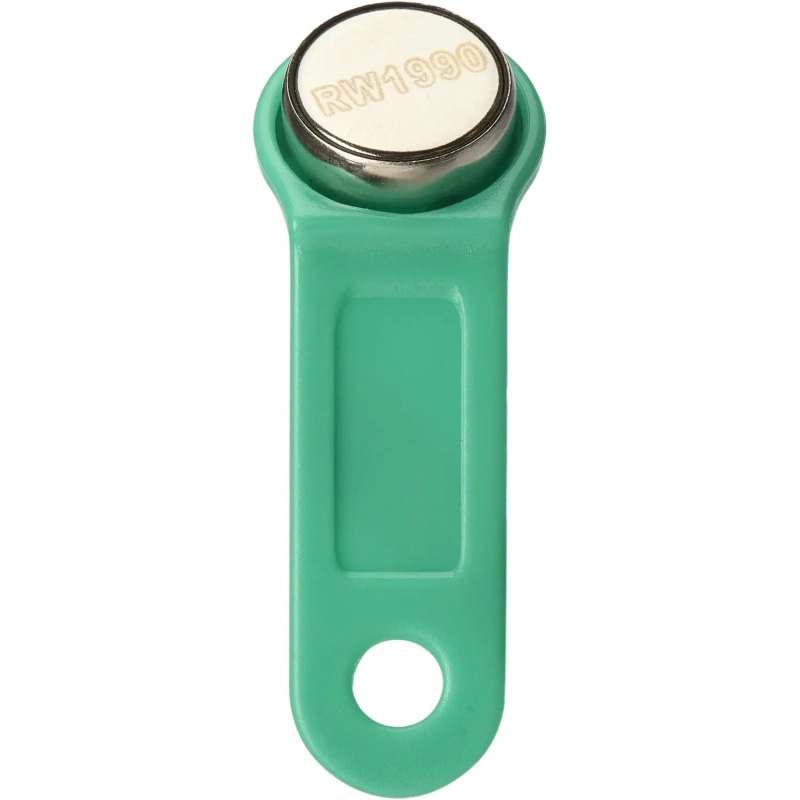 Электронный ключ Bigtech Touch Memory (iButton) DS 1990 зеленый (уп.10шт)