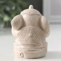 Фигура «Слон ничего не слышу», 7×5.5×6 см, слоновая кость