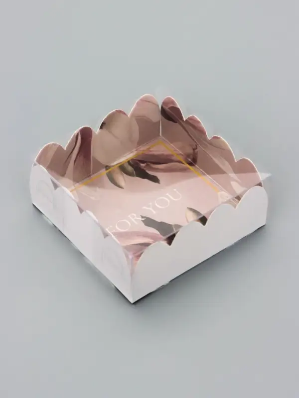 Коробка для печенья, For You, 7×7×3 см Коробка для печенья, For You, 7×7×3 см
