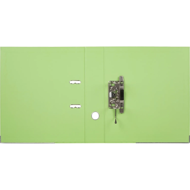 Папка-регистратор 75мм Attache салатовая ПБП2 метал кант карман корешок