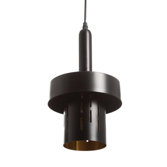 Светильник Светильник "Колин" 1х40Вт Е27 черный 19х19х30(130)см