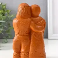 Фигура «Семейный оберег», 14×8.5×6 см, красная глина