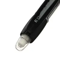 Карандаш механический, 0.5 мм, с резиновым держателем, чёрным