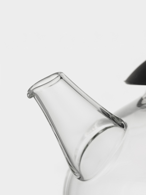 Чайник заварочный стеклянный с металлическим ситом Чайник заварочный стеклянный с металлическим ситом "Дроппер", 1л, 16,2х13,8 см