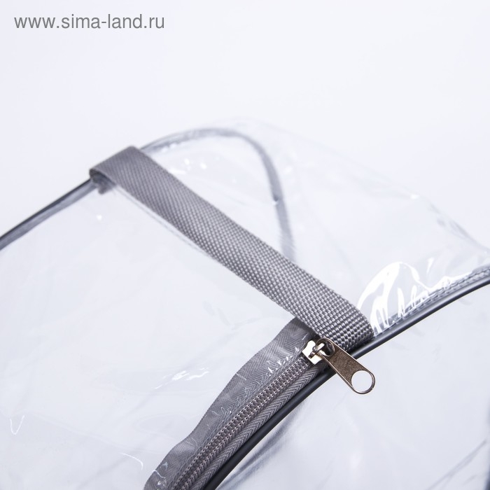 Набор сумок в роддом, 3 шт., цвет прозрачный/серый Набор сумок в роддом, 3 шт., цвет прозрачный/серый