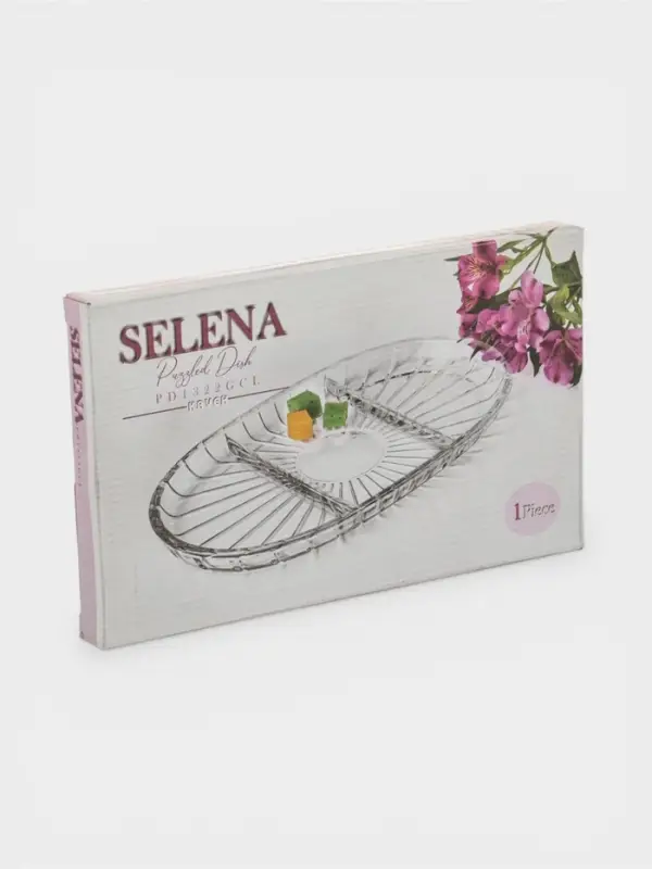 Менажница  SELENA 3 секции овал