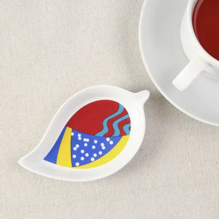 Подставка для чайного пакетика керамическая Дорого внимание «Абстракция», 10 х 7 см Подставка для чайного пакетика керамическая Дорого внимание «Абстракция», 10 х 7 см