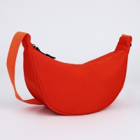 Сумка женская из текстиля, 30×17×6 см, оранжевая